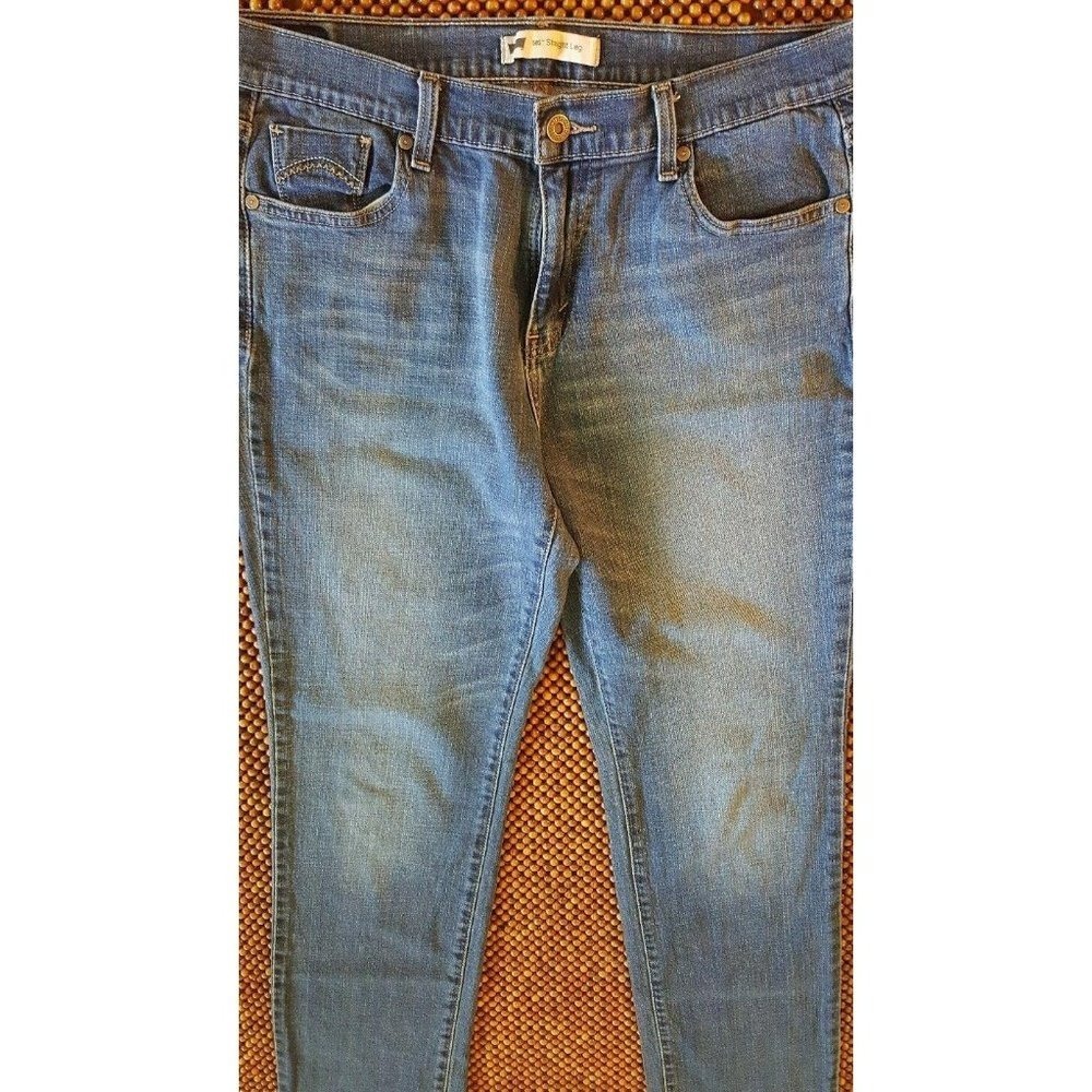 Jeans‎ Levis 505 straight leg cotton spandex12 LC